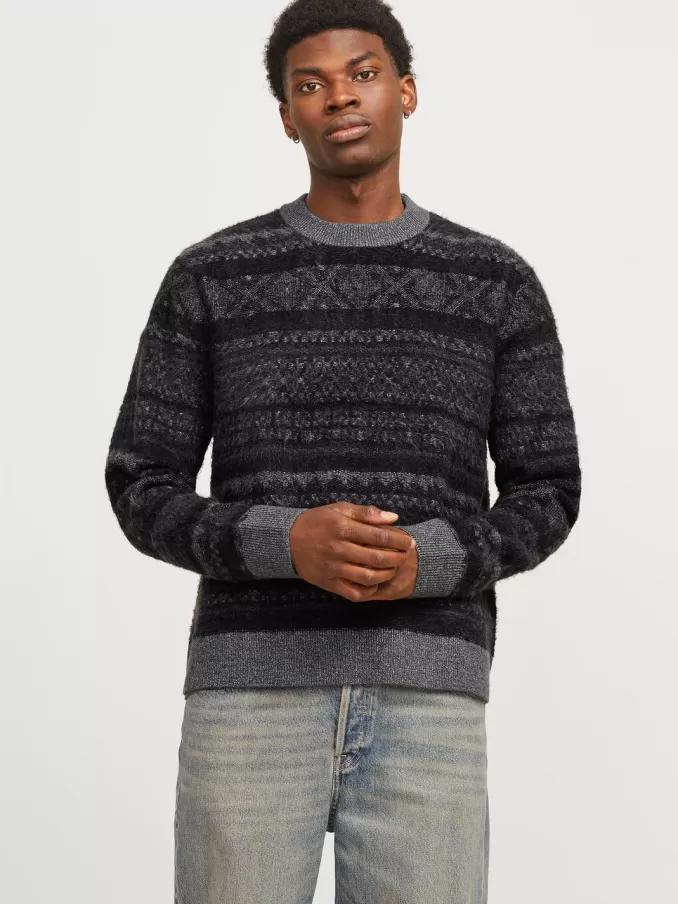 All Over Print Knitted pullover-Jack & Jones Cheap