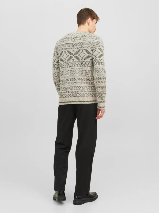 All Over Print Knitted pullover-Jack & Jones Clearance