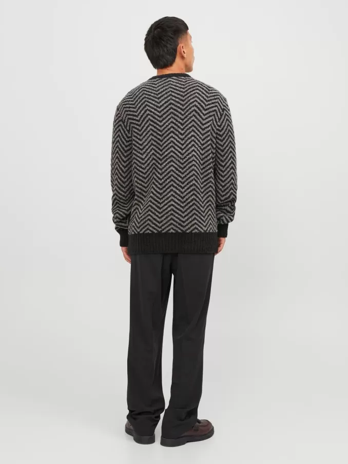 All Over Print Knitted pullover-Jack & Jones Hot