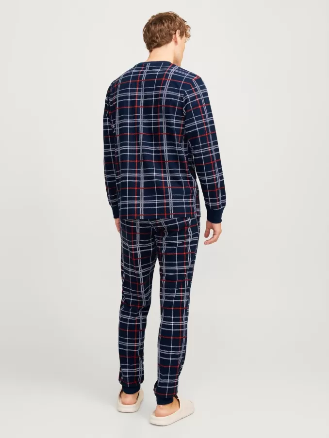 All Over Print Round Neck Loungewear set-Jack & Jones Store