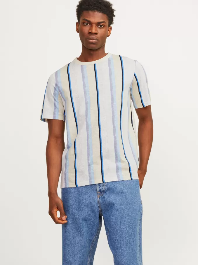 All Over Print Round neck T-shirt-Jack & Jones Online