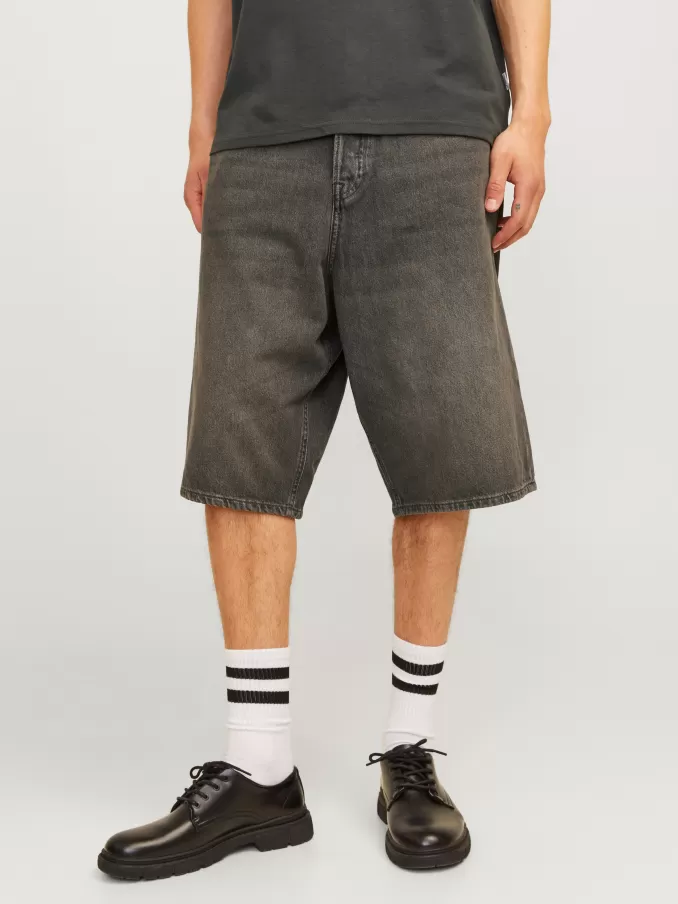 Baggy fit Denim shorts-Jack & Jones Clearance