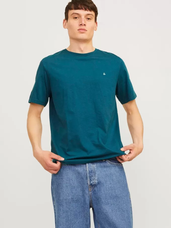 Basic Crew neck T-shirt-Jack & Jones Discount