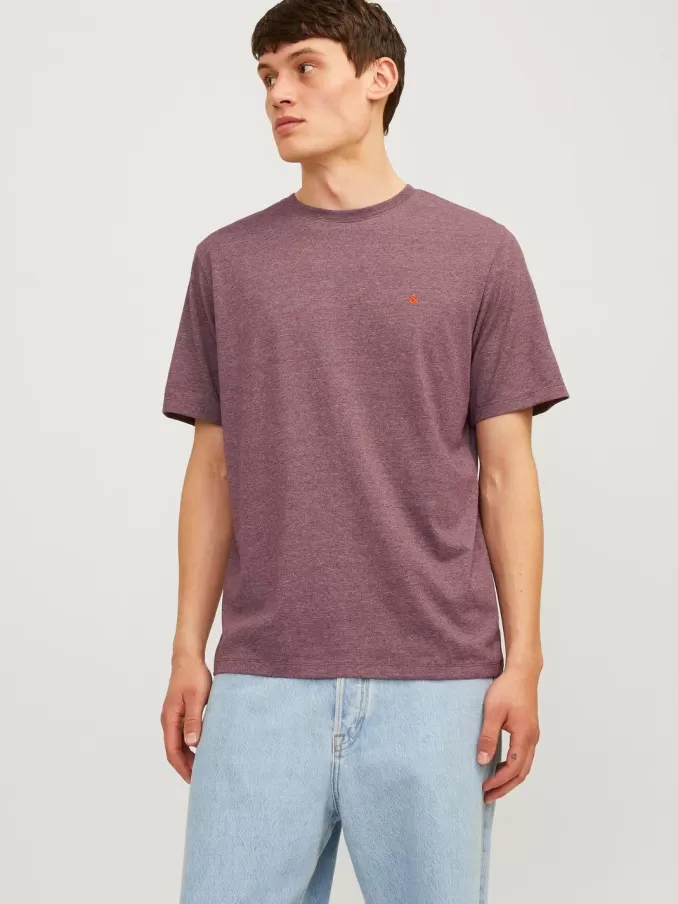 Basic Crew neck T-shirt-Jack & Jones Clearance