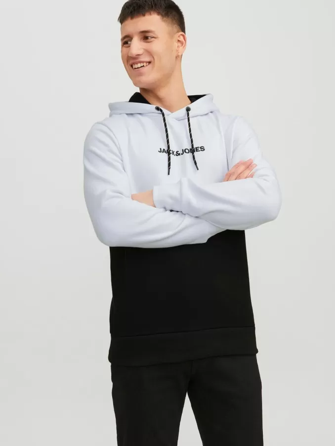 Colour block Hoodie-Jack & Jones New