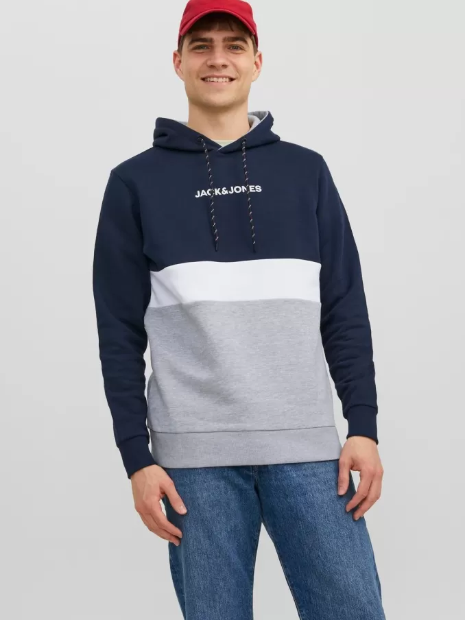 Colour block Hoodie-Jack & Jones Store