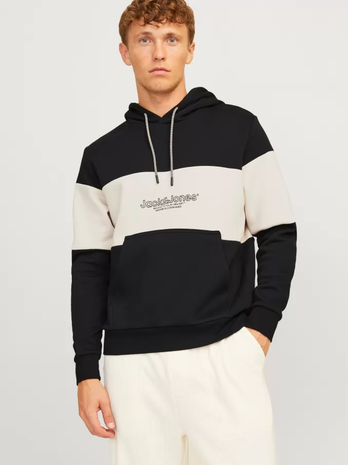 Colour block Hoodie-Jack & Jones Fashion