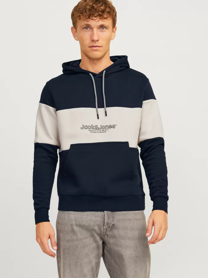 Colour block Hoodie-Jack & Jones Sale