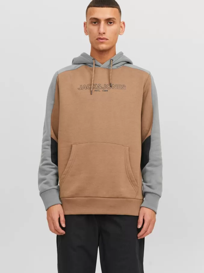 Colour block Hoodie-Jack & Jones Cheap