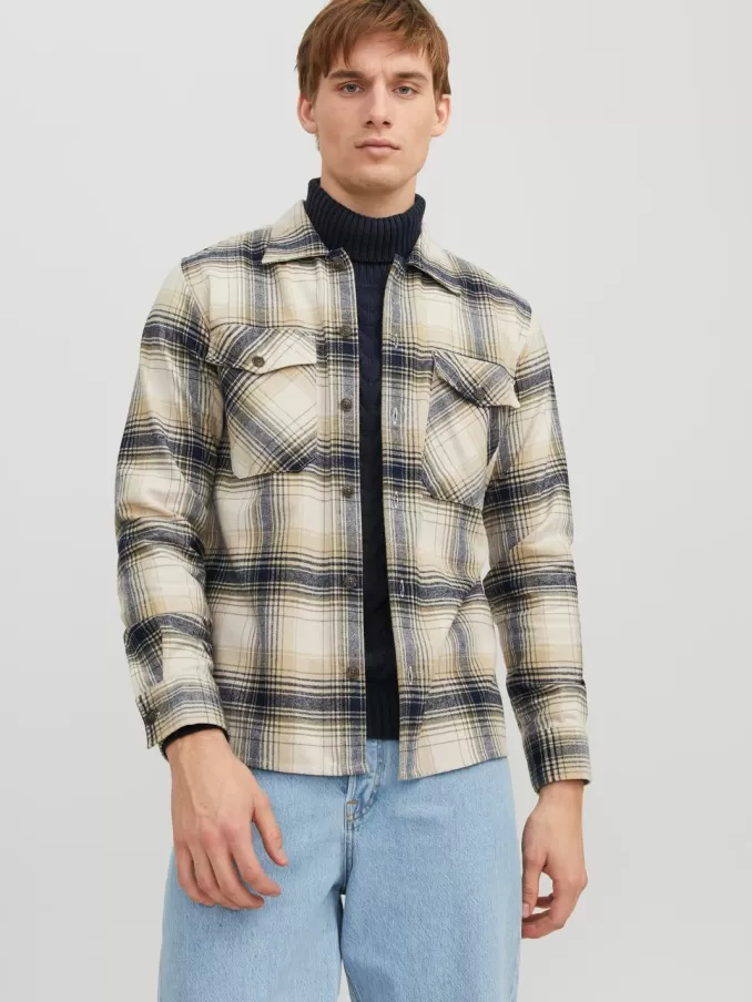 Comfort Fit Checked shirt-Jack & Jones Flash Sale