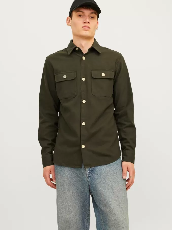 Comfort Fit Overshirt-Jack & Jones Cheap