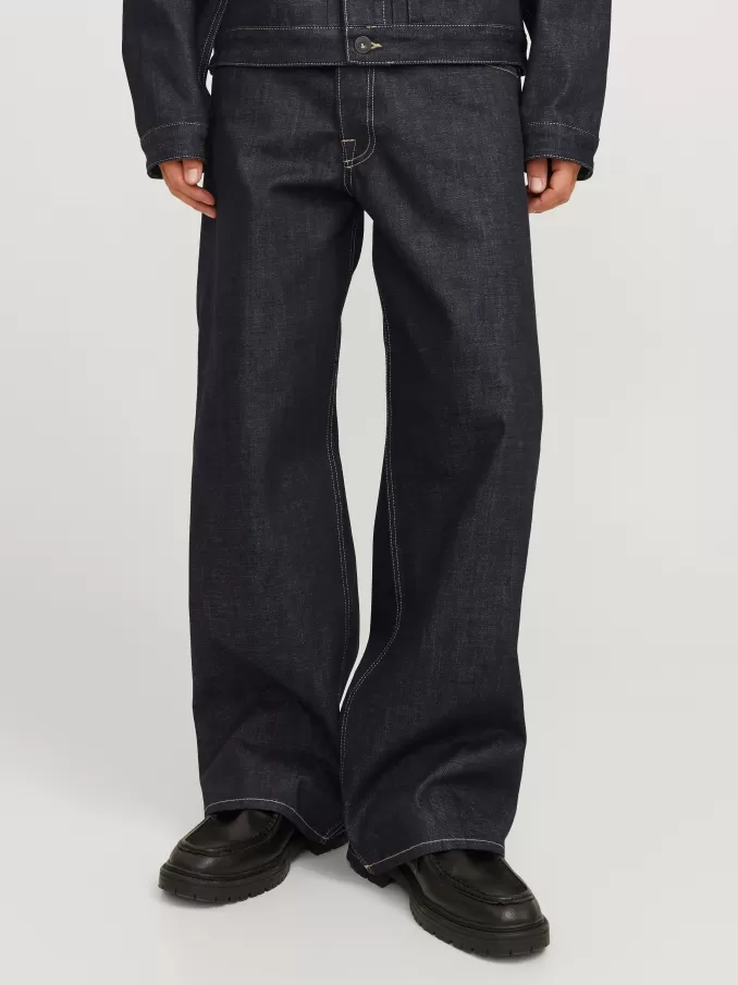 JJIDAVE JJCLASSIC SELVEDGE CJ 368 Wide fit jeans-Jack & Jones New