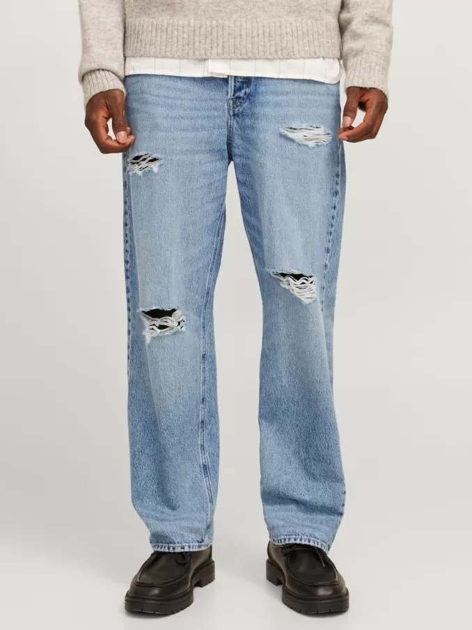 JJIEDDIE JJORIGINAL SQ 540 Loose fit jeans-Jack & Jones Hot