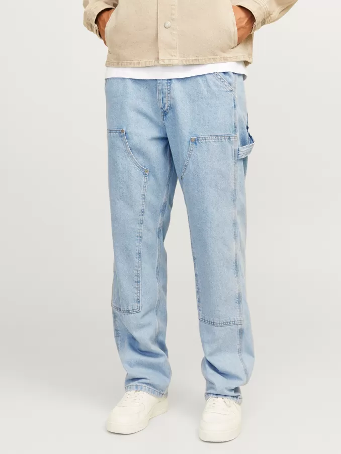 JJIEDDIE JJPAINTER SQ 738 Loose fit jeans-Jack & Jones Hot