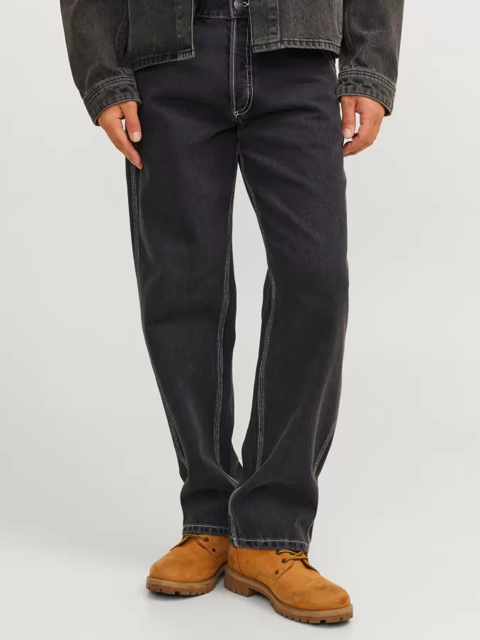 JJIEDDIE JJWORKER MF 240 LN Loose fit jeans-Jack & Jones Best Sale