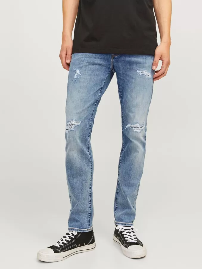 JJIGLENN JJFOX 50SPS CB 043 50SPS SN Slim fit jeans-Jack & Jones Store