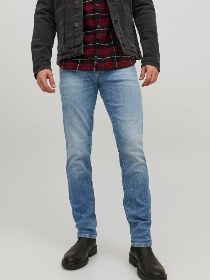 JJITIM JJDAVIS JJ 074 NOOS Slim straight fit jeans-Jack & Jones Best