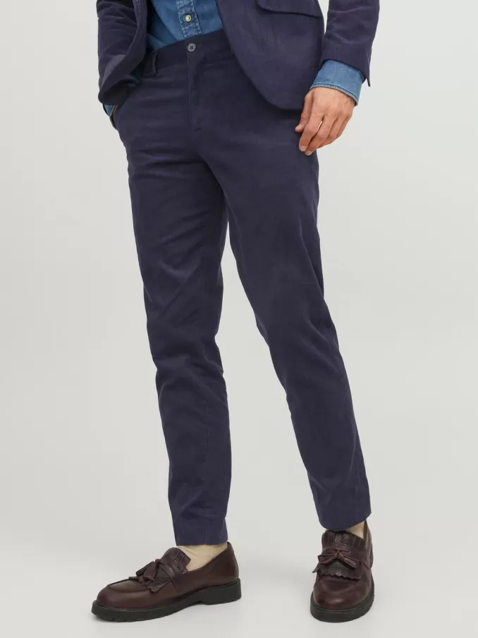 JPRCORDUROY Slim Fit Tailored Pants-Jack & Jones New