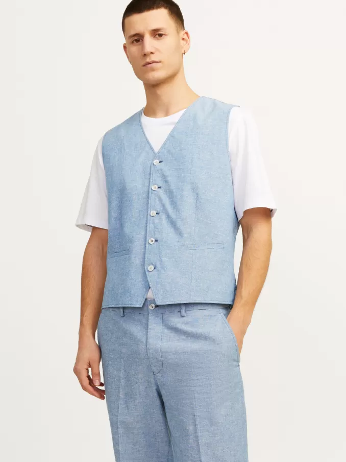 JPRRIVIERA Regular Fit Tailored Waistcoat-Jack & Jones Best Sale