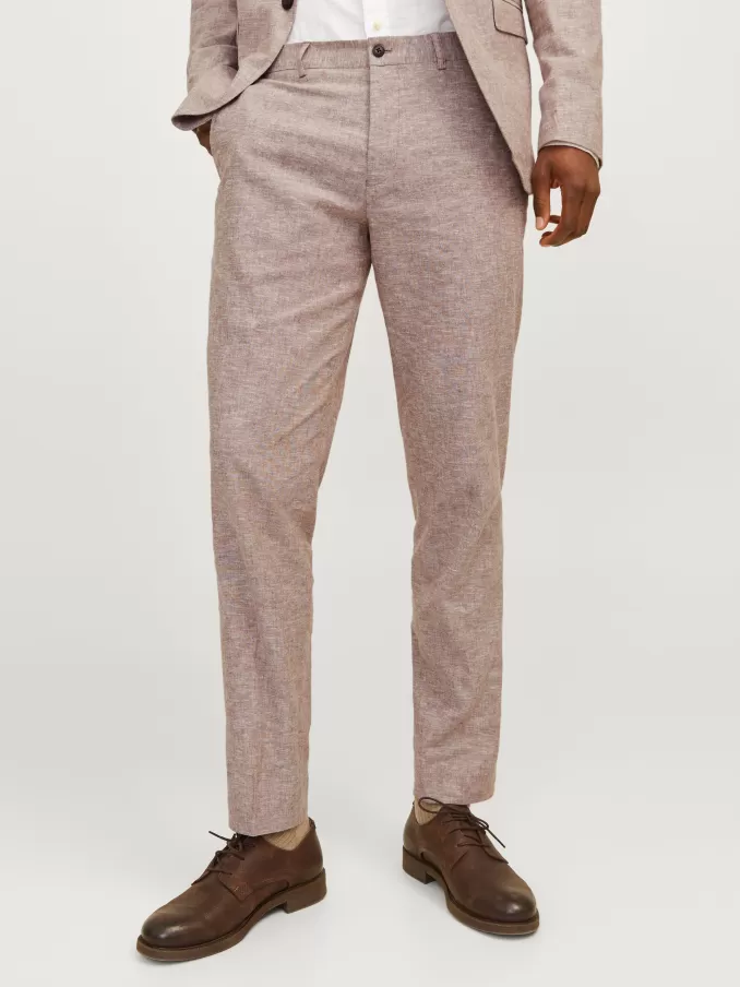 JPRRIVIERA Slim Fit Tailored Pants-Jack & Jones Hot