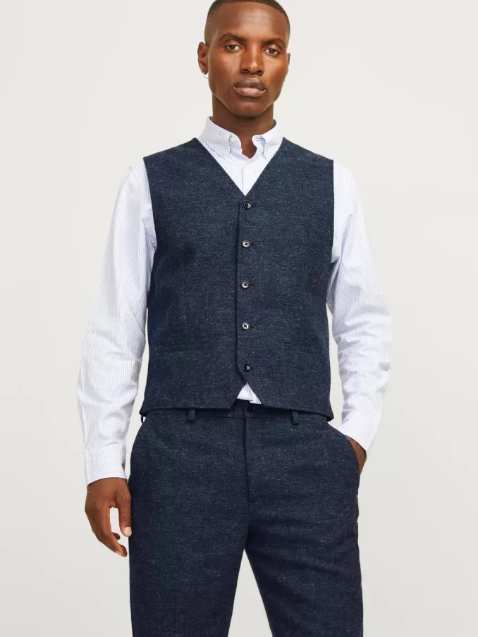 JPRWINTER Regular Fit Tailored Waistcoat-Jack & Jones Sale