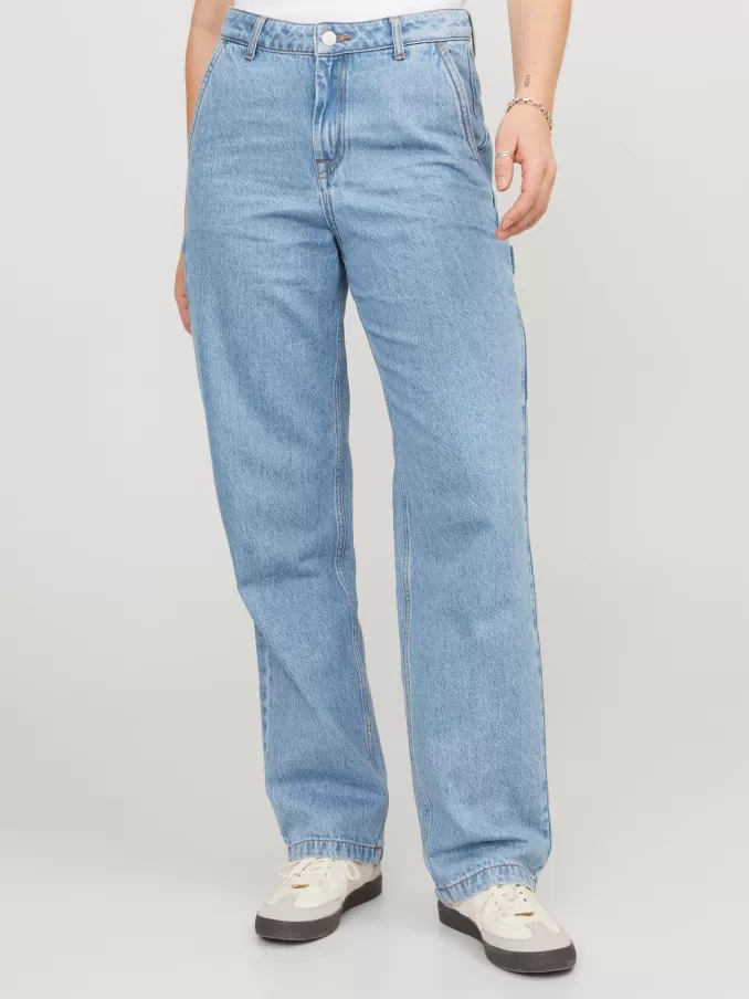 JXELZA RELAXED MW WORKER JEANS DNM-Jack & Jones Cheap