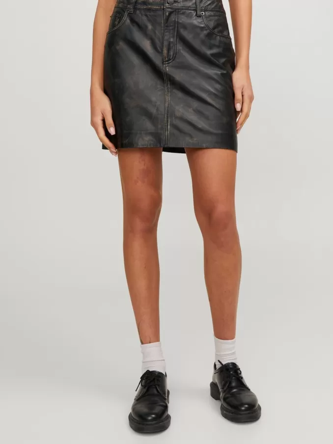 JXHAILEY Faux leather skirt-Jack & Jones Hot