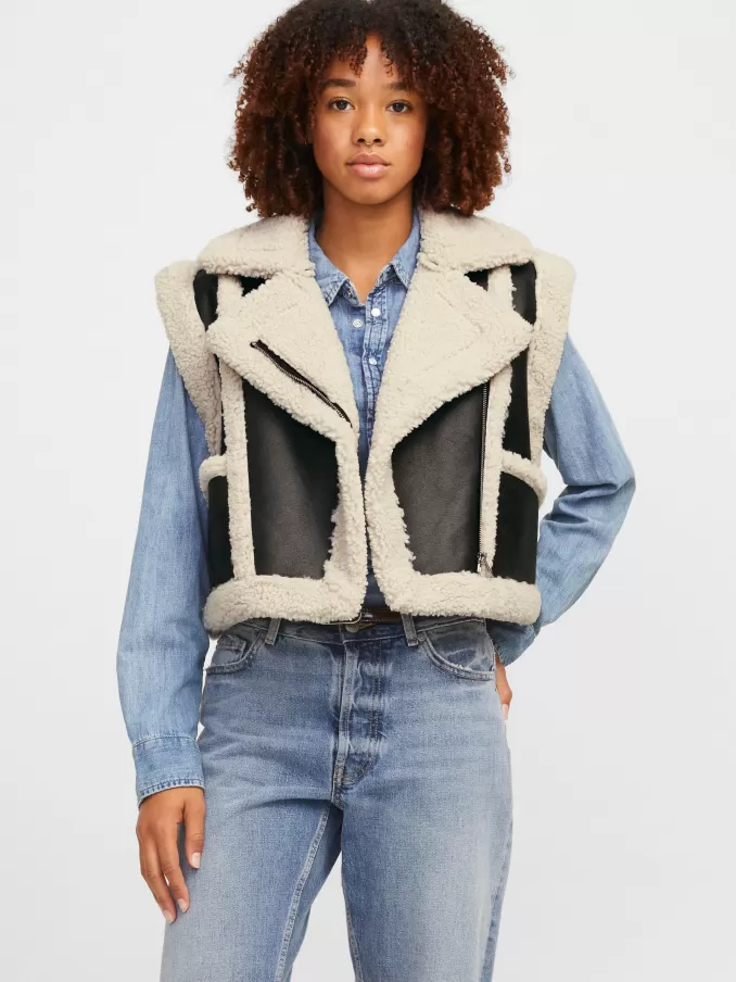 JXJOANNA Teddy gilet-Jack & Jones Hot