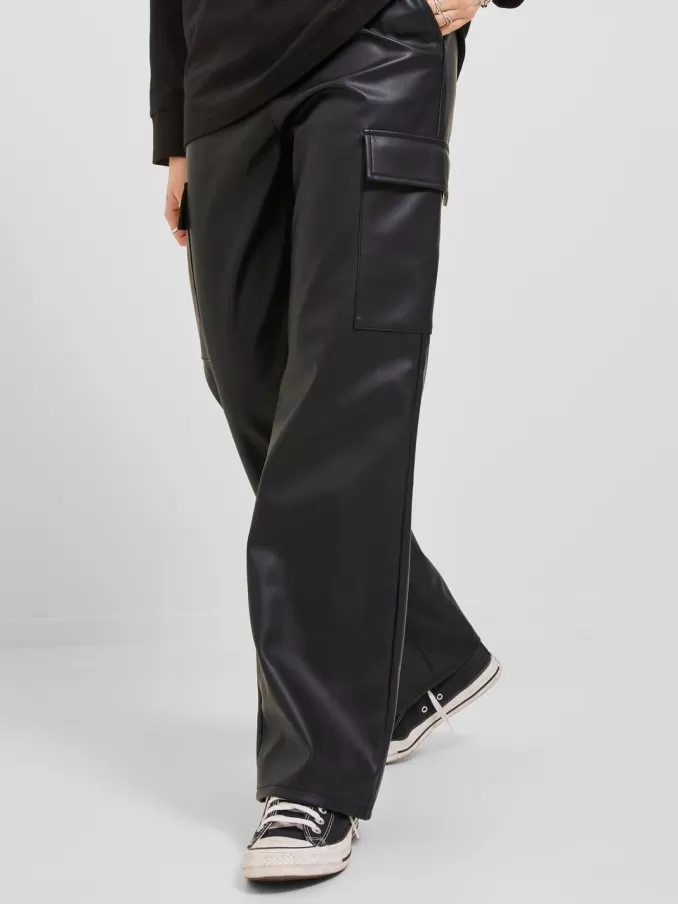 JXKENYA Faux leather trousers-Jack & Jones Store