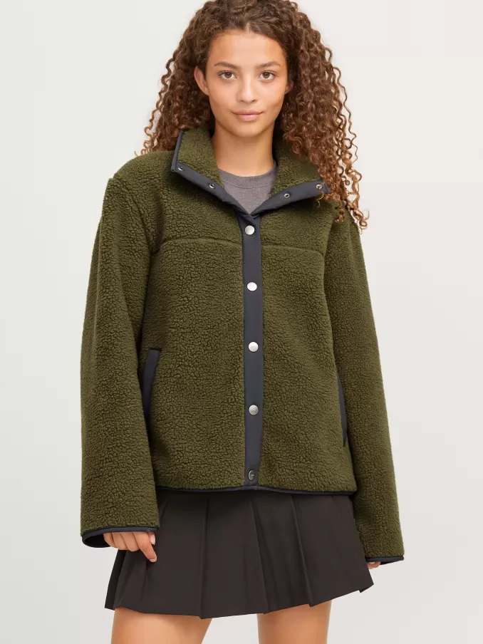 JXNELLIE Teddy jacket-Jack & Jones Best