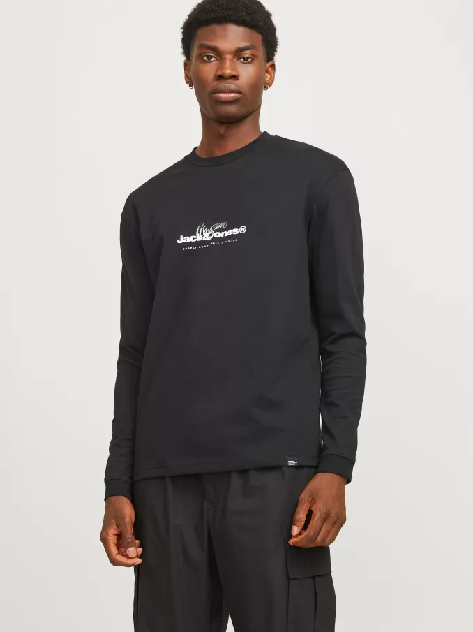 Logo Crew neck T-shirt-Jack & Jones Store