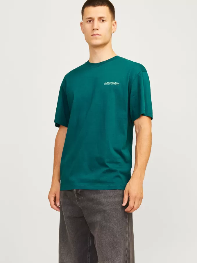 Logo Crew neck T-shirt-Jack & Jones Discount