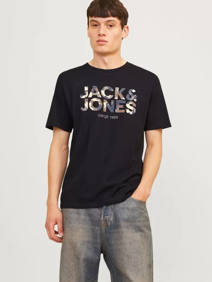 Logo Crew neck T-shirt-Jack & Jones Outlet