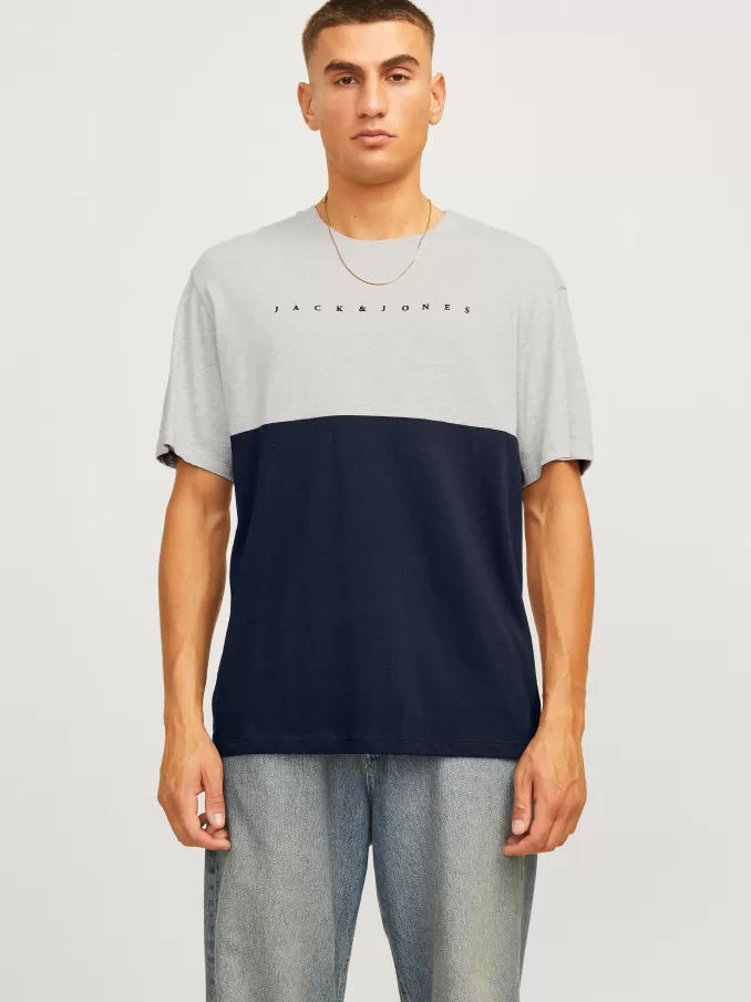 Logo Crew neck T-shirt-Jack & Jones Sale