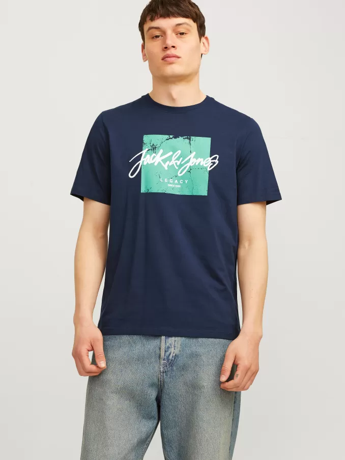 Logo Crew neck T-shirt-Jack & Jones Shop