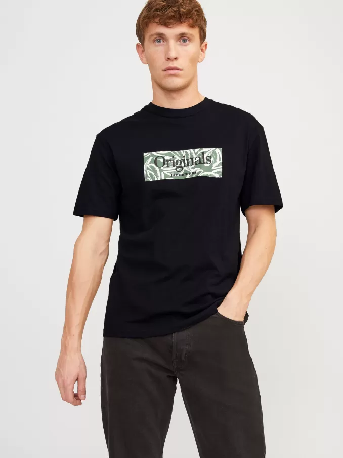 Logo Crew neck T-shirt-Jack & Jones Shop