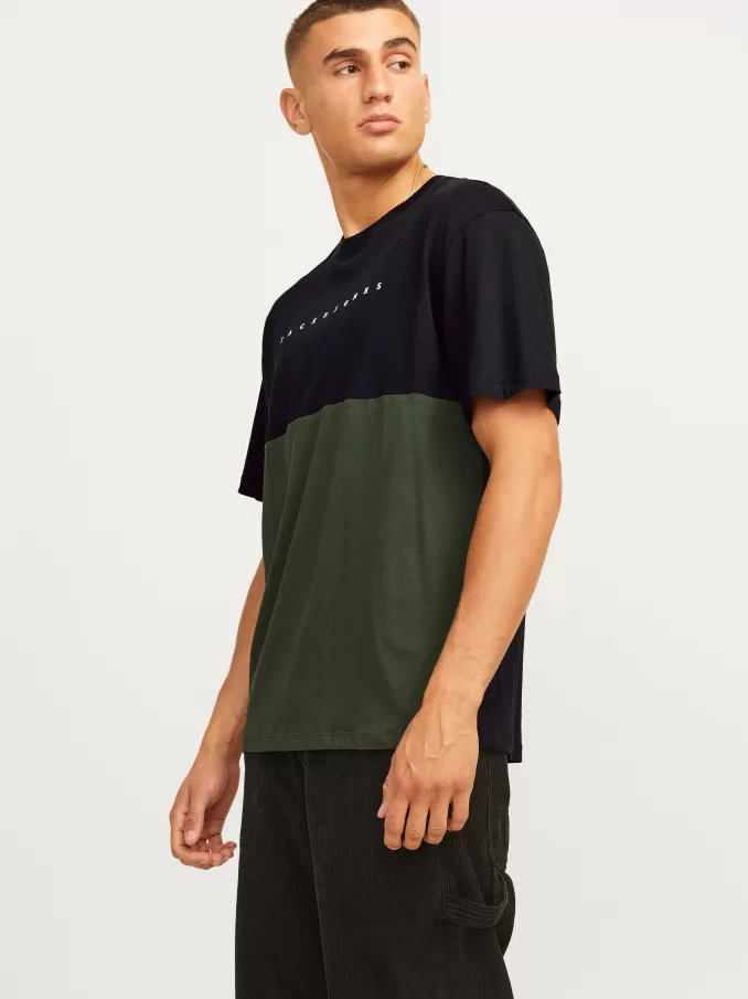 Logo Crew neck T-shirt-Jack & Jones Online