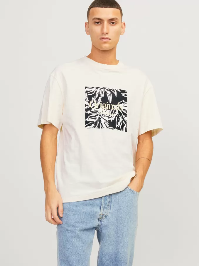 Logo Crew neck T-shirt-Jack & Jones Fashion