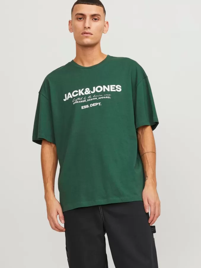 Logo Crew neck T-shirt-Jack & Jones Cheap