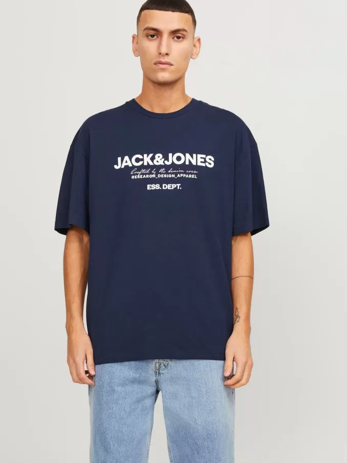 Logo Crew neck T-shirt-Jack & Jones Flash Sale