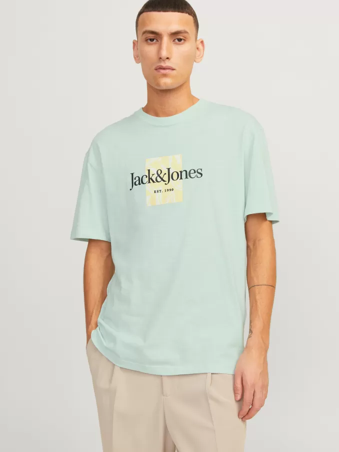 Logo Crew neck T-shirt-Jack & Jones Cheap