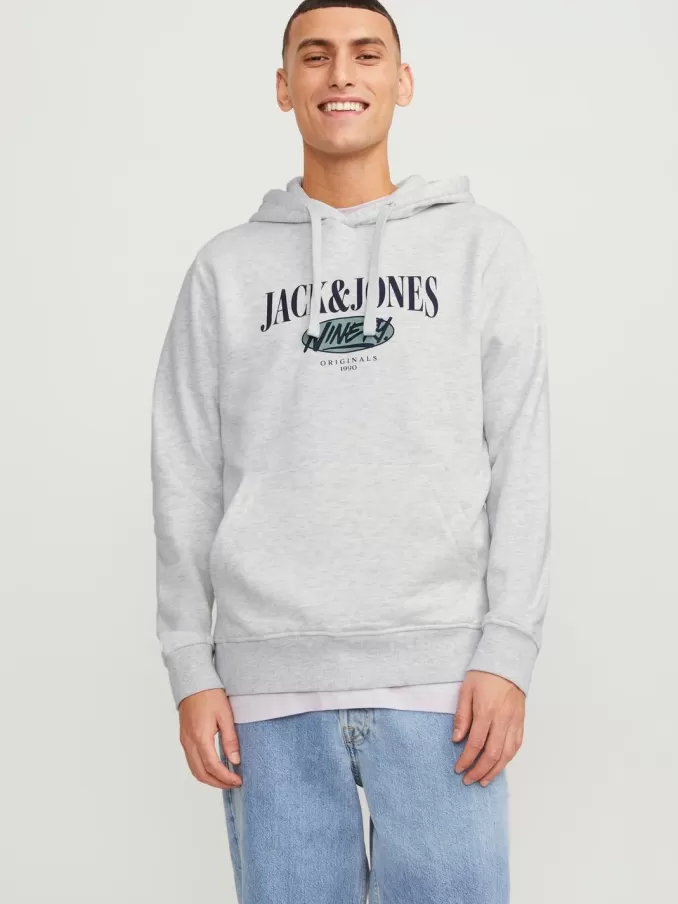 Logo Hoodie-Jack & Jones Discount