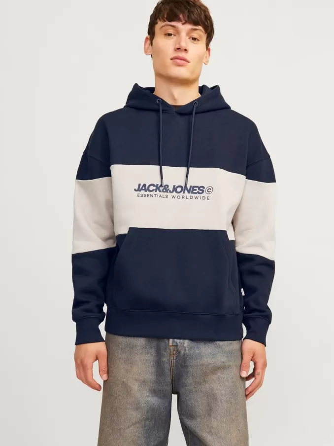 Logo Hoodie-Jack & Jones Best Sale