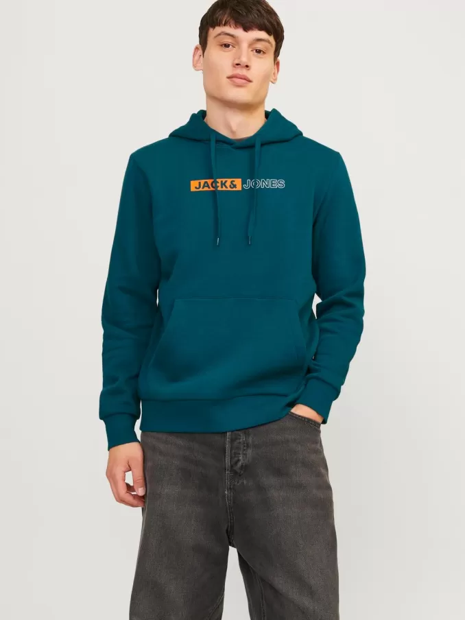 Logo Hoodie-Jack & Jones Sale