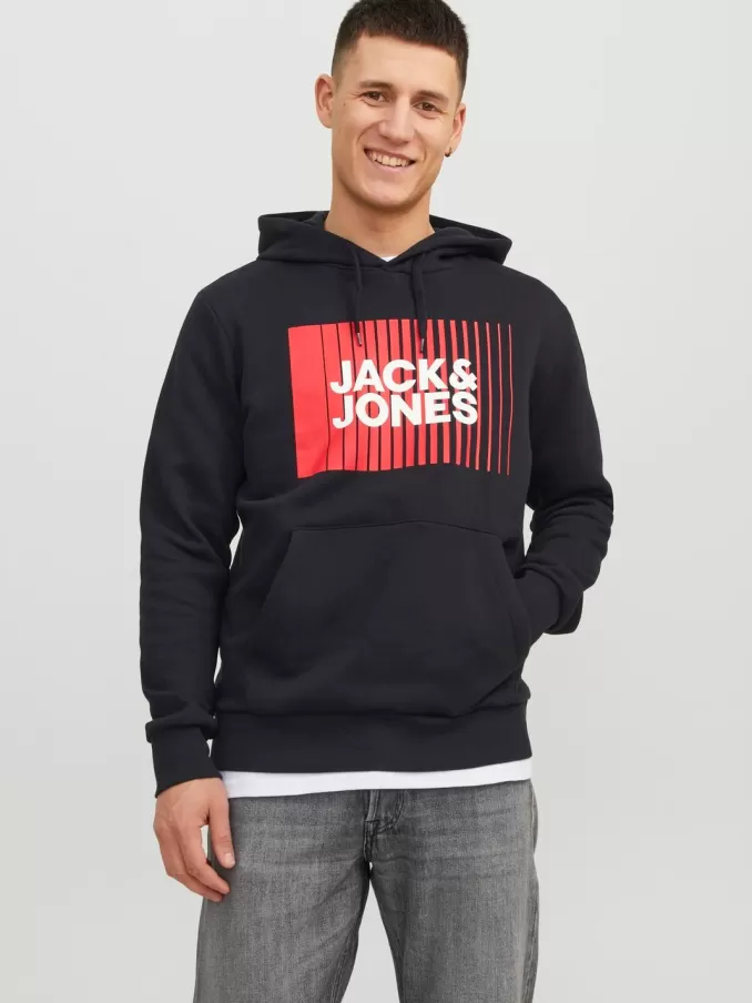 Logo Hoodie-Jack & Jones Sale