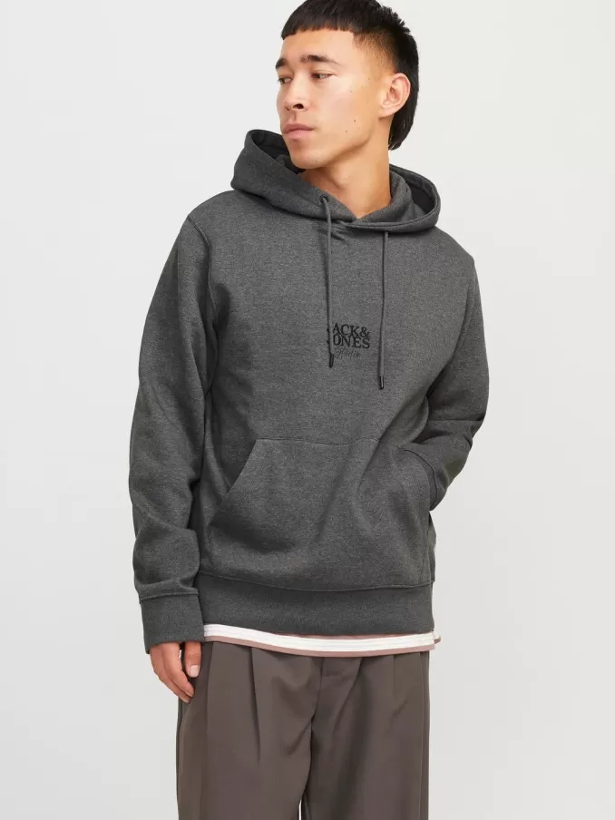 Logo Hoodie-Jack & Jones Flash Sale