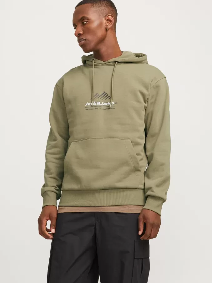 Logo Hoodie-Jack & Jones Best Sale