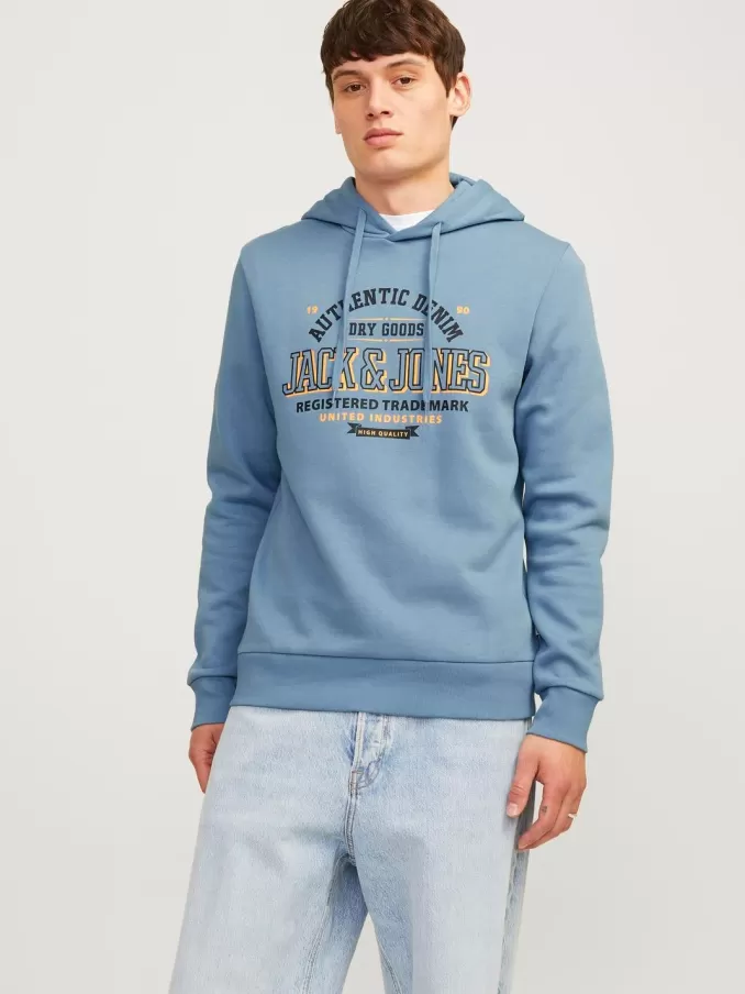 Logo Hoodie-Jack & Jones Best Sale