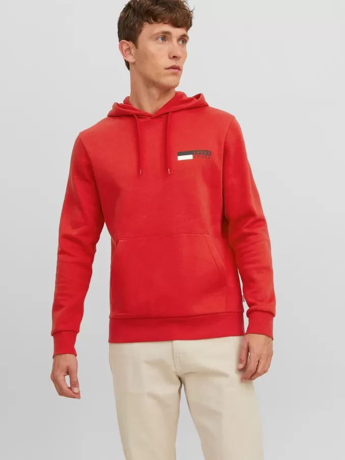 Logo Hoodie-Jack & Jones Flash Sale