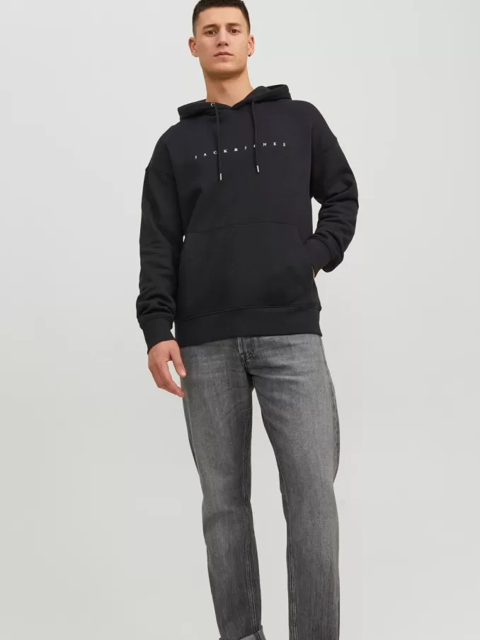 Logo Hoodie-Jack & Jones Best Sale